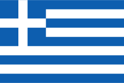 Flag of the Greece